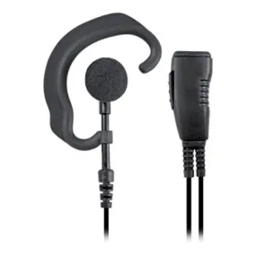 1-Wire Surveillance Mic with Ear Hook for Motorola APX1000, XPR7550 & DP4400 Series Portables