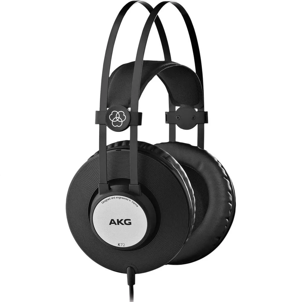 AKG Pro Audio K72 Closed-Back Studio Headphones with Headphone Display Stand