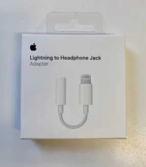 Apple Lightening Headphone Jack