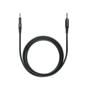 Audio-Technica HP-SC Replacement Cable for ATH-M40x and ATH-M50x Headphones (Black, Straight)