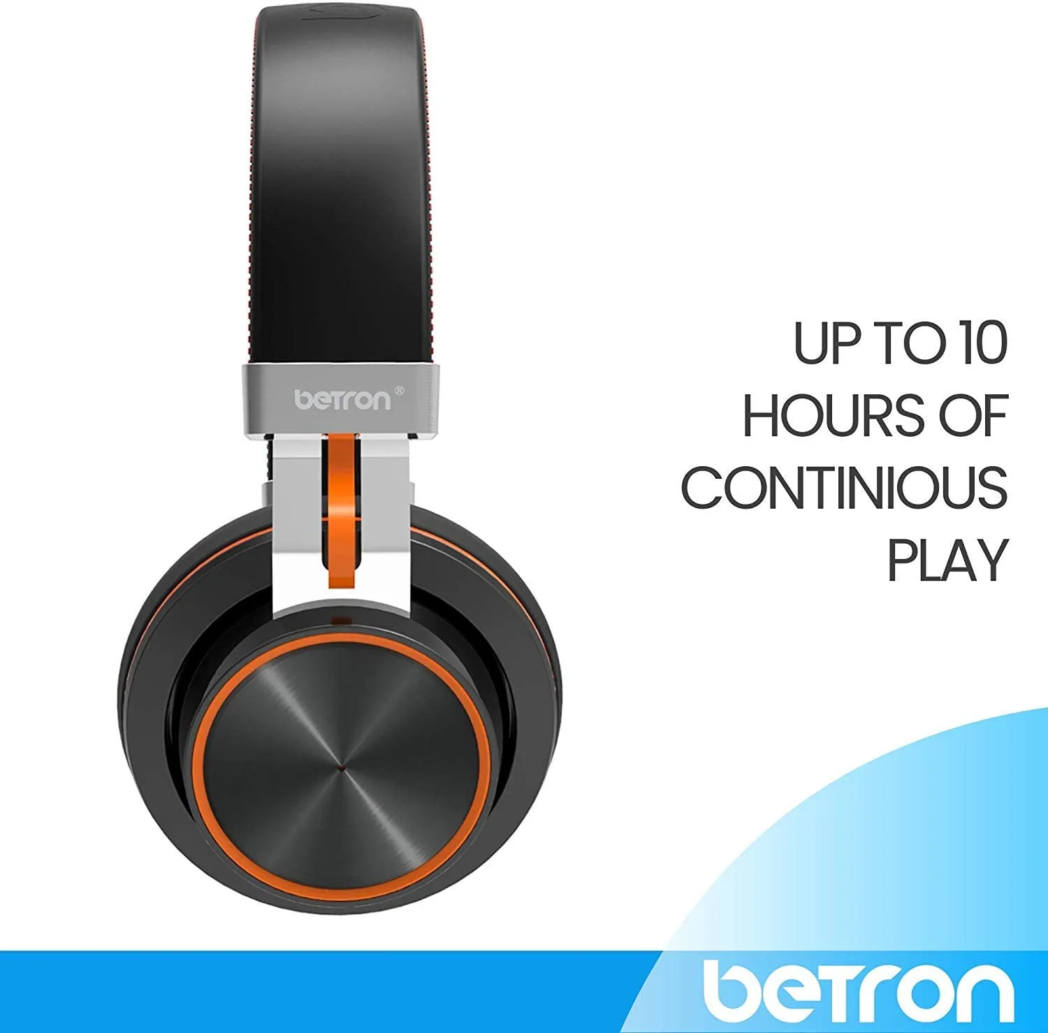 Betron S2 Wireless Headphones, Bluetooth On Ear Headphones With Mic And Remote Controls, Heavy Bass Sound, Adjustable Headband, Hands-Free Call