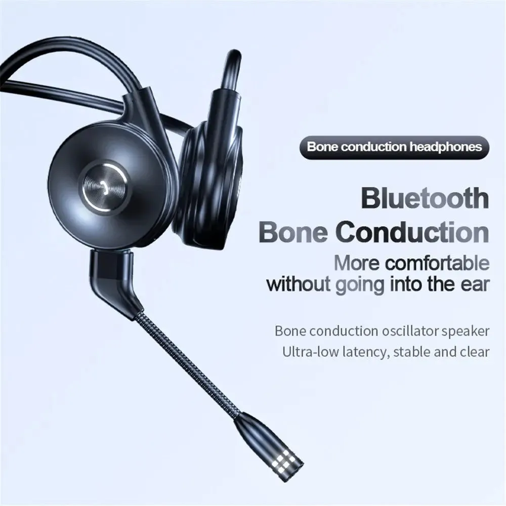 Bone Conduction Bluetooth Headset Long Detachable-Bone Conduction Headset