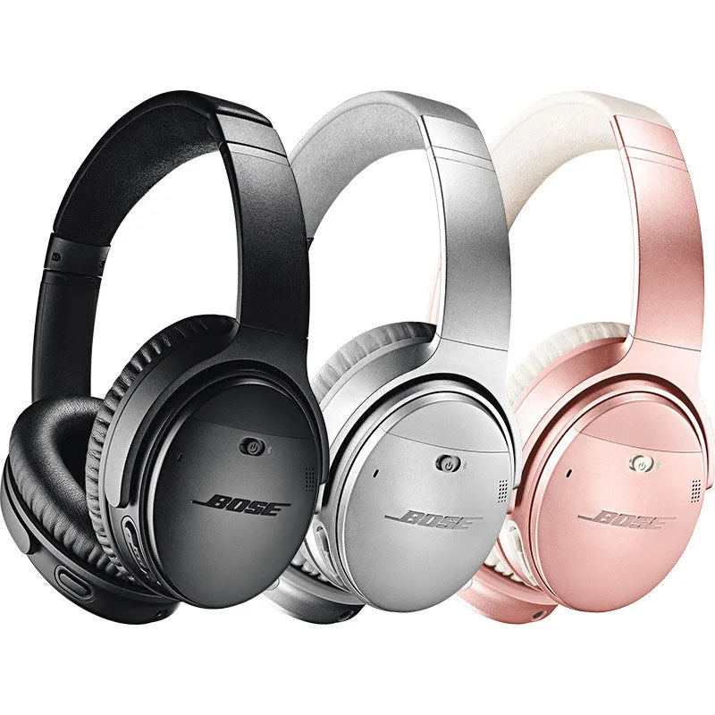 Bose QuietComfort 35 II Wireless Bluetooth Noise-Cancelling with Alexa Voice Control Headphones