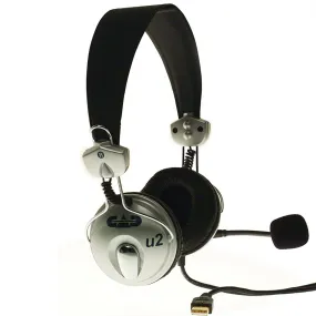 CAD Audio U2 USB Stereo Headphones With Cardioid Condenser Microphone