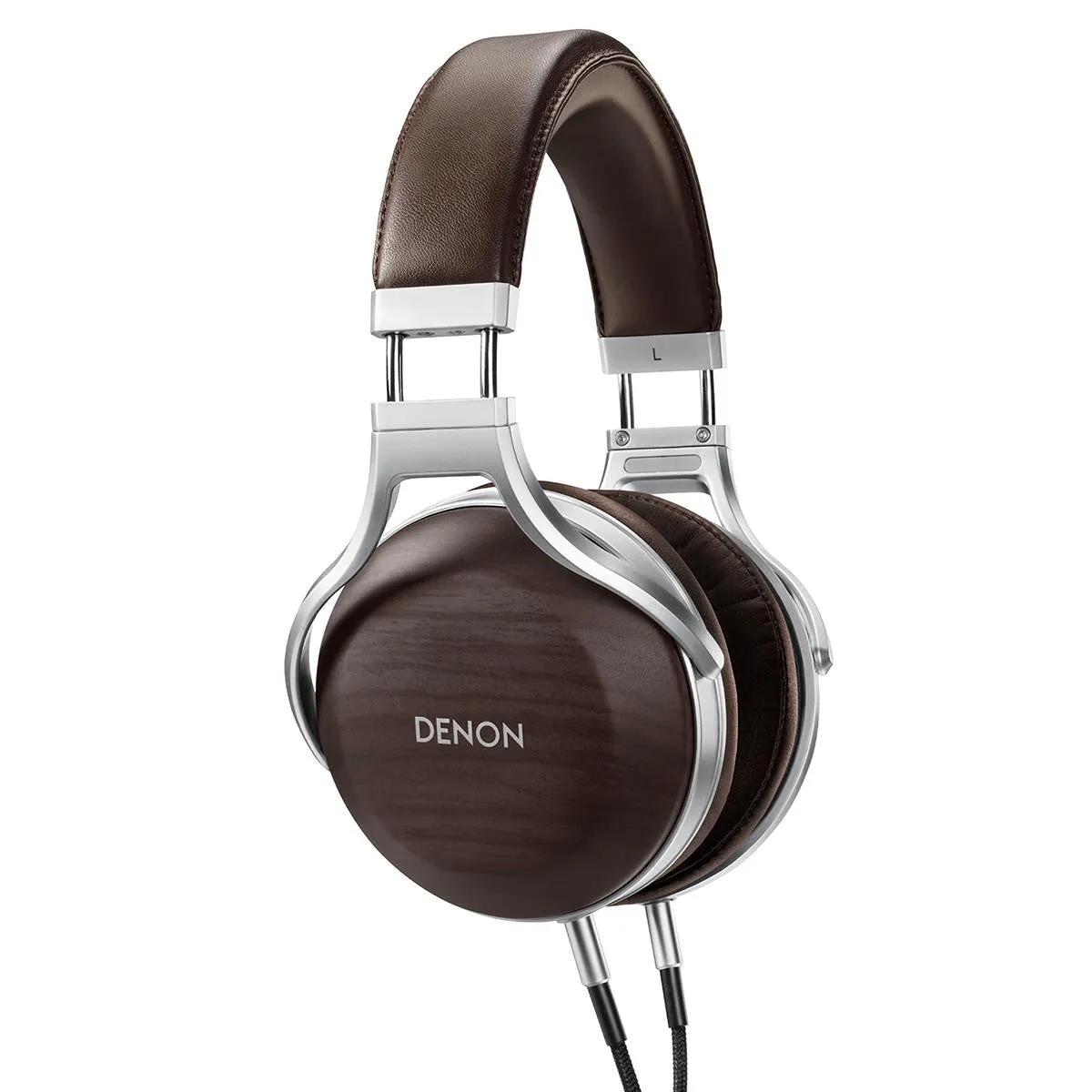 Denon AH-D5200 Premium Over-Ear Headphones (Open Box)