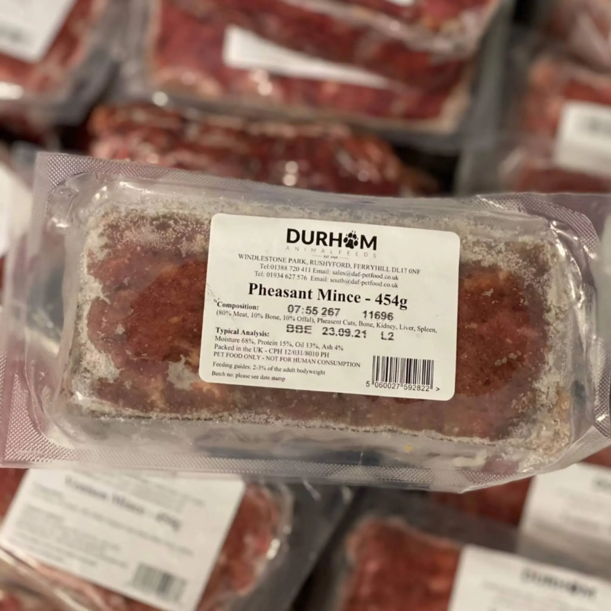 Durham Animal Feeds Pheasant Complete Mince