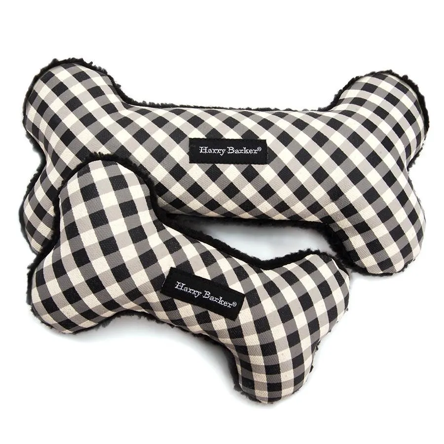 Gingham Bone Canvas Toy