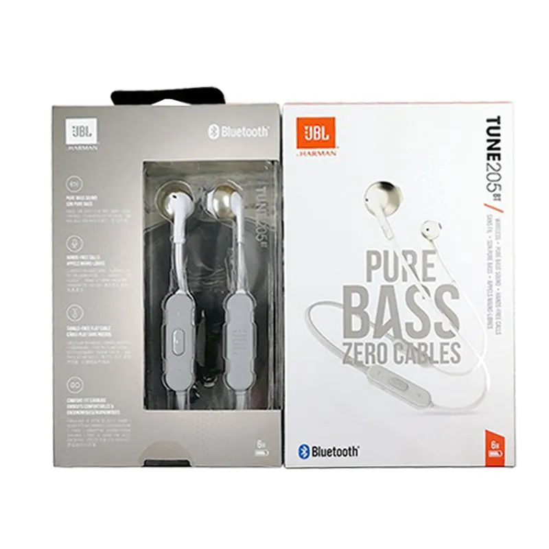 JBL TUNE 205BT - In-Ear Wireless Bluetooth Headphone with Remote