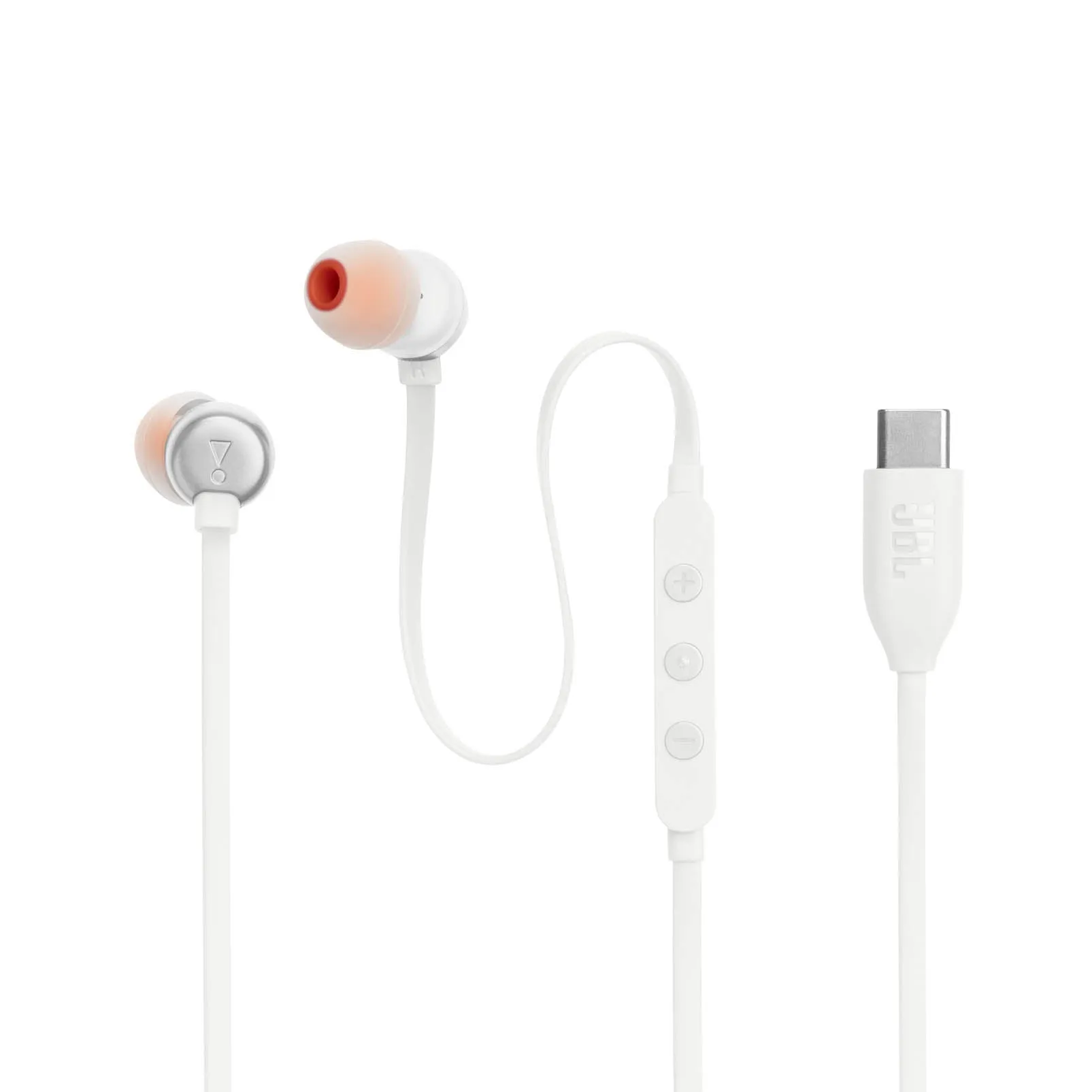 JBL Tune 310C Wired In-Ear Headphones - White