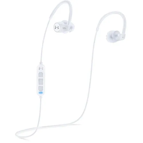 JBL Under Armour Wireless In-Ear Headphones with Heart-Rate Monitor - White