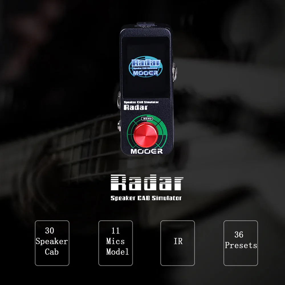 MOOER Radar Cabinet simulation