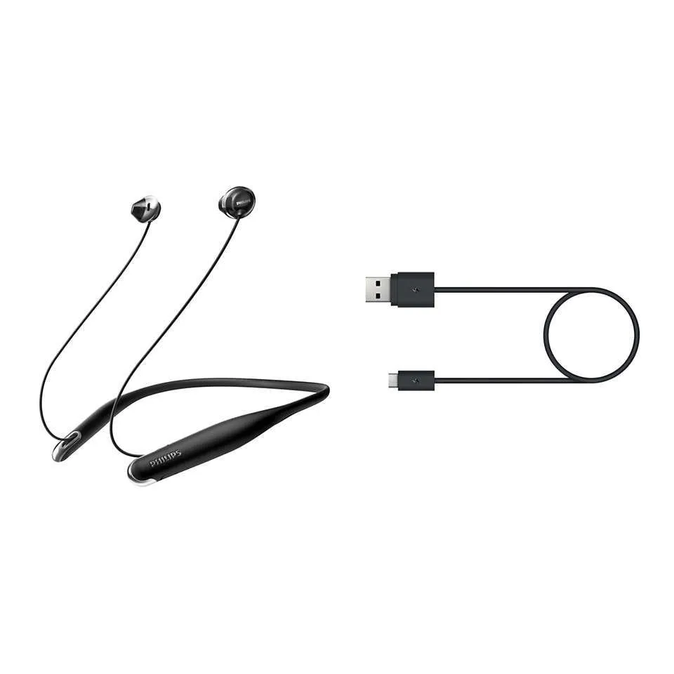 Philips SHB4205 Flite Hyprlite Wireless Bluetooth Earbuds