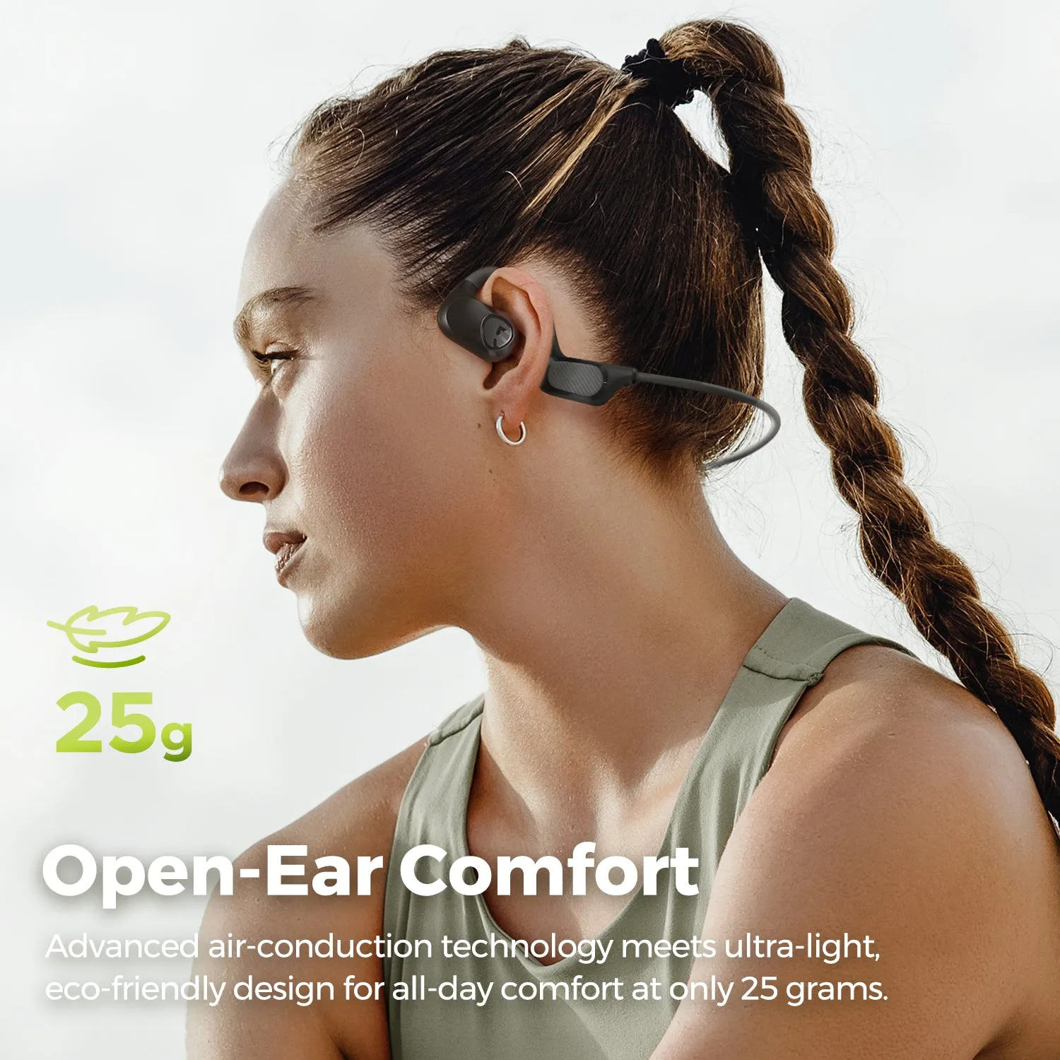 RunFree Lite2 - Bluetooth Air Conduction Sport Headphones