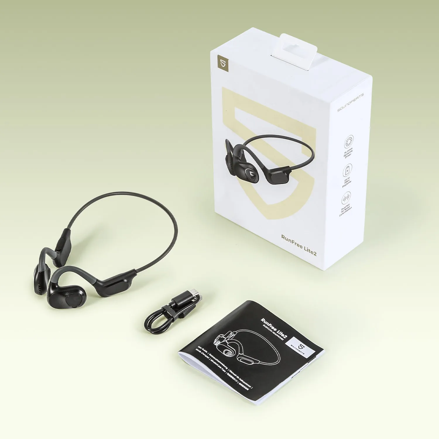 RunFree Lite2 - Bluetooth Air Conduction Sport Headphones