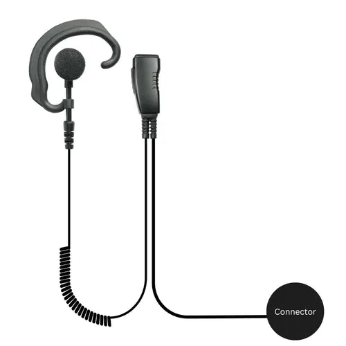 Sheepdog Earhook Earpiece Lapel Mic, Kenwood 2-Pin