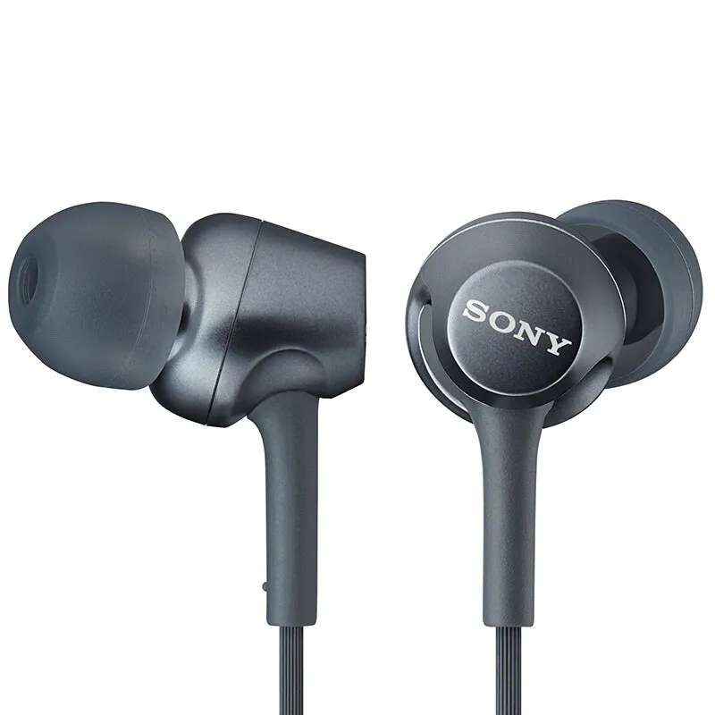 SONY MDR-EX255AP Closed Dynamic In-Ear Headphones In-Line Remote Mic