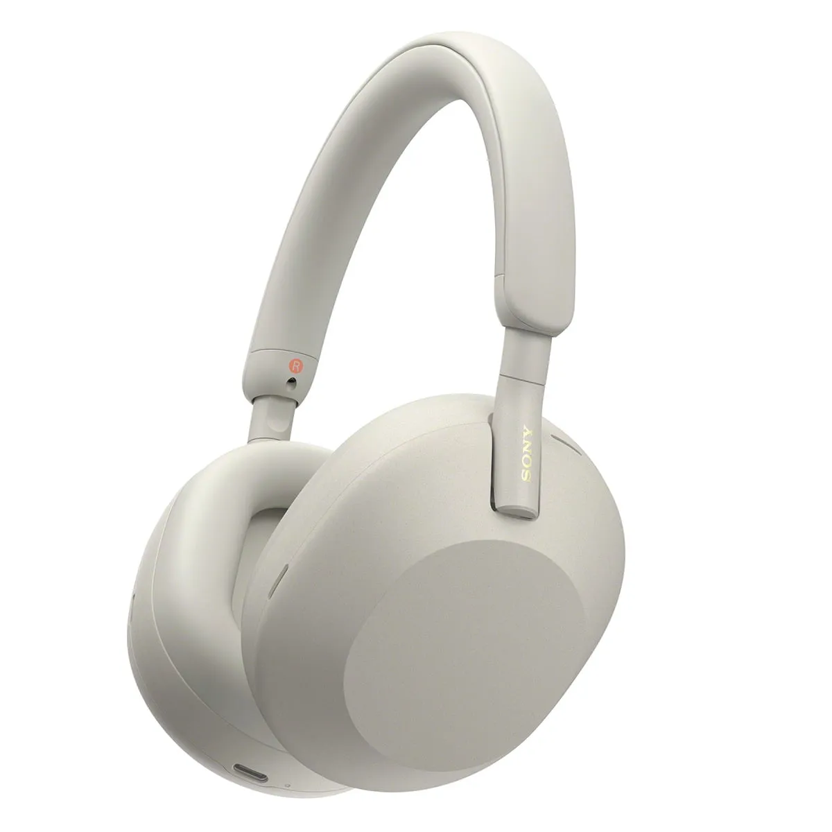 Sony WH-1000XM5 Noise-Canceling Wireless Over-Ear Headphones (Silver)