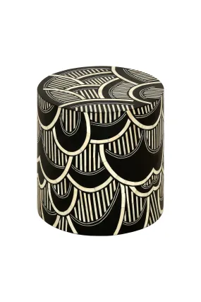 Swirl Bone Side Table