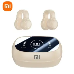 Toocki M47 Earclip Wireless Earphone Bluetooth5.3 LED Display Noise Cancelling Mini Earbuds Waterproof Sports Headset HiFi Sound