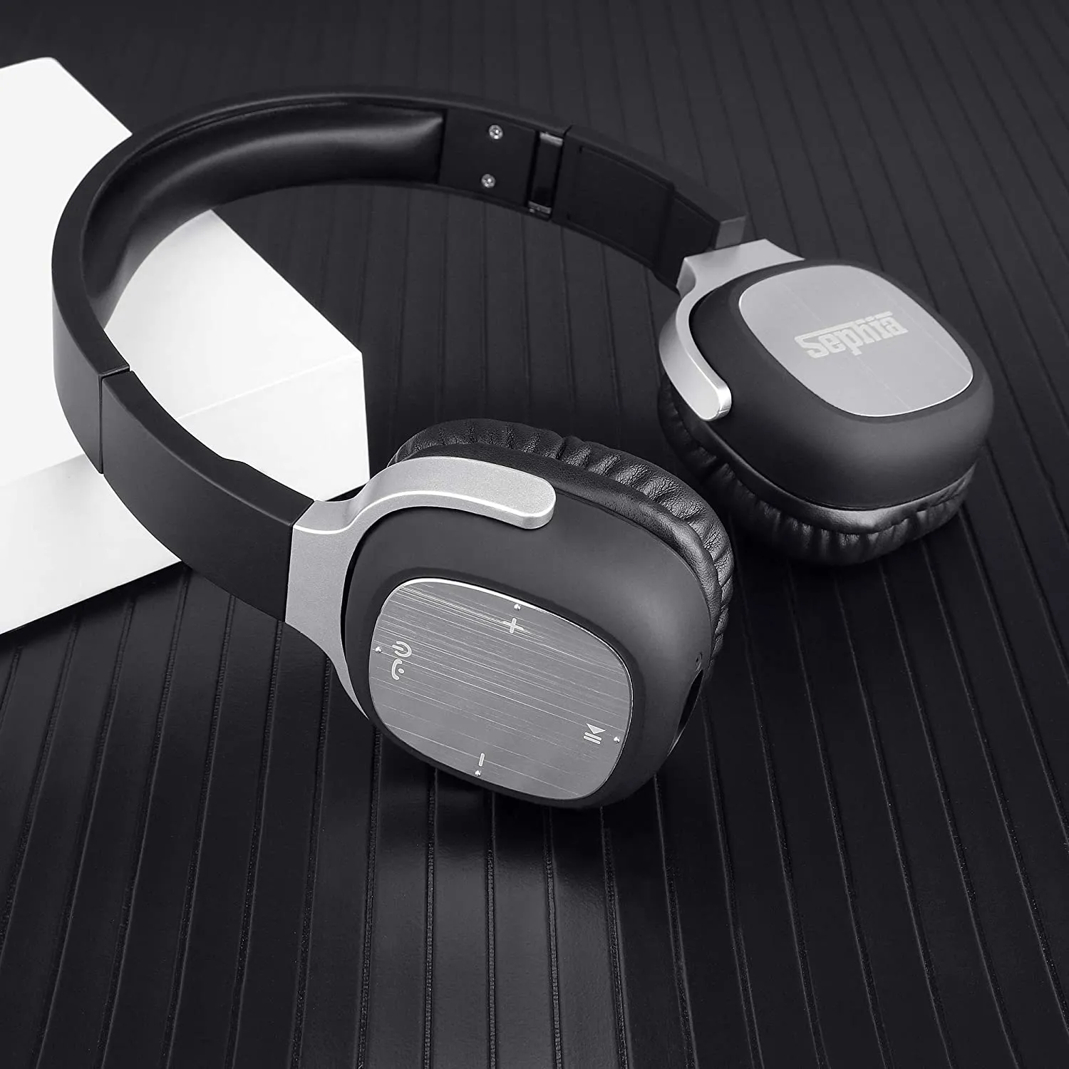 Wireless Bluetooth Headphones Sephia SX16 Foldable Design, Built In Microphone and Volume Control