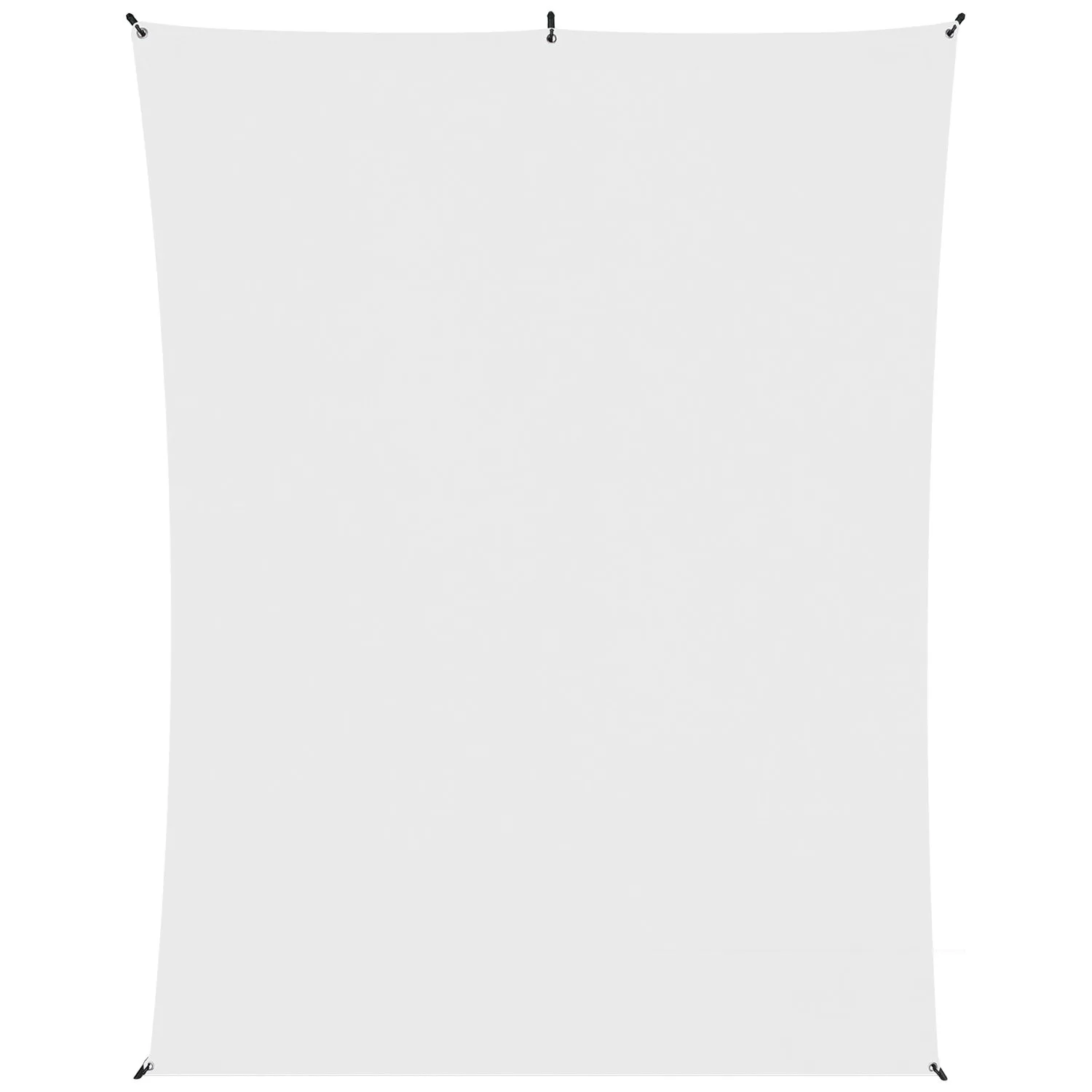 X-Drop Wrinkle-Resistant Backdrop Kit - High-Key White (5' x 7')