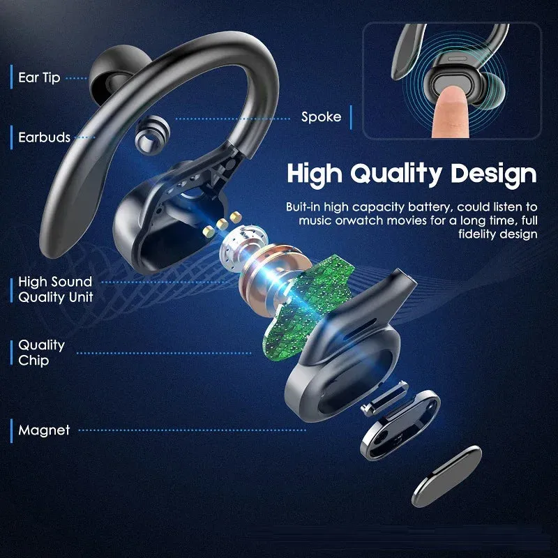 Xiaomi Bluetooth Earphones TWS S730 Ture Wireless Earbuds Earhook Sport Headphones HIFI Stereo Waterproof Gamer Headset with Mic