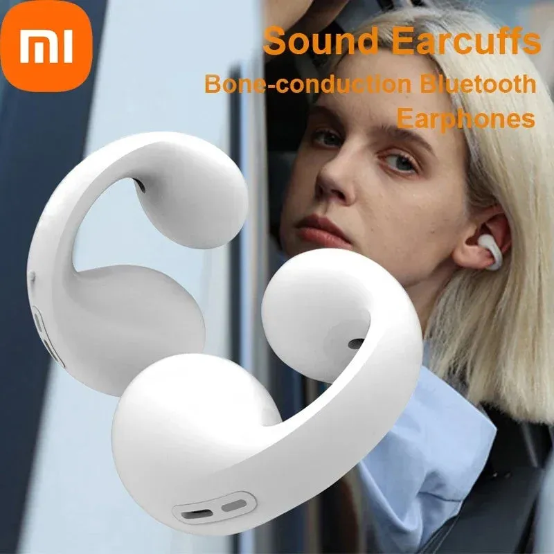 Xiaomi Earcuffs Headset TWS Wireless Bluetooth Earphones Ear Hook Sport Earphones Waterproof Headset Earring EarHook Headphones